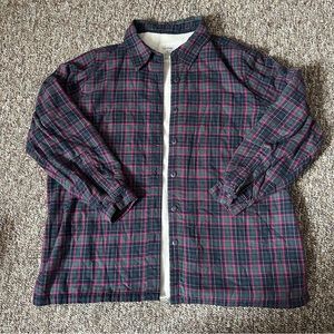 L.L. Bean Fleece Lined Flannel